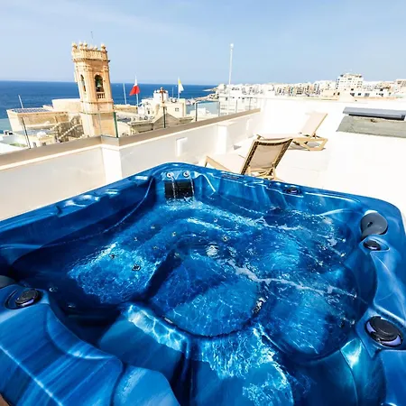 Apartament Seaviewph Private Jacuzzi Terrace In St Pauls Bay