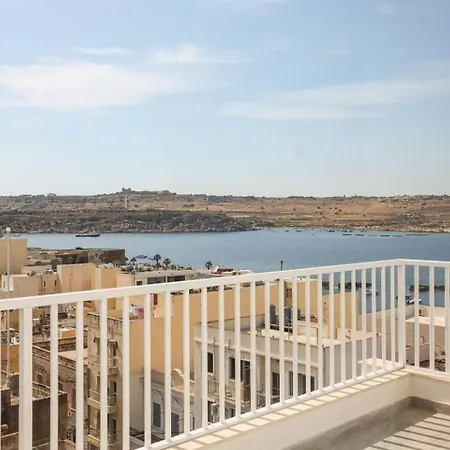 Seaviewph Private Jacuzzi Terrace In St Pauls Bay 아파트 세인트폴스베이